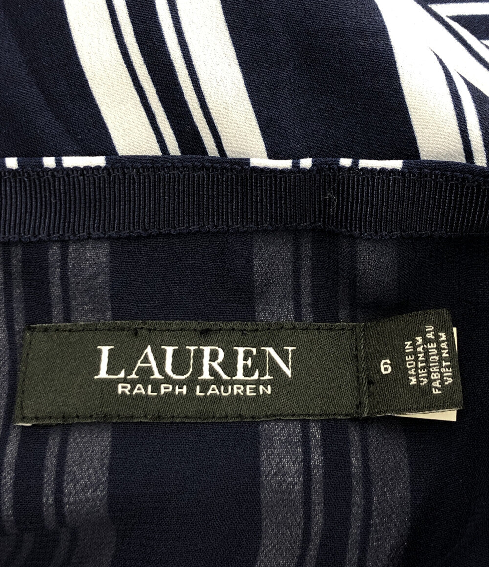 美品 ストライプパターンマキシスカート      レディース SIZE 6 (XL以上) LAUREN RALPH LAUREN