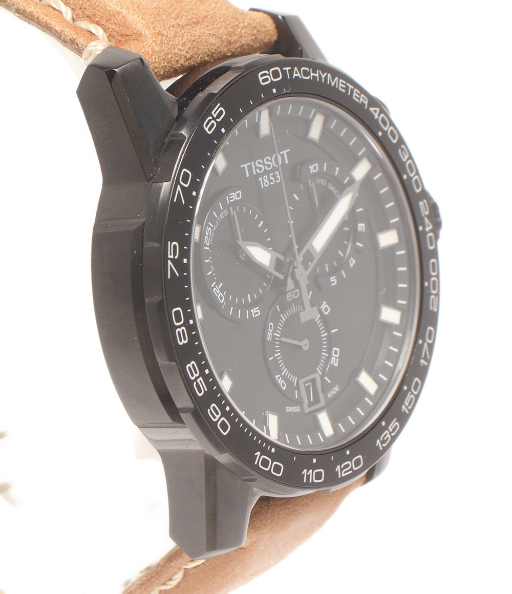 TISSOT 腕時計 クオーツ ブラック T125617A メンズ ティソ