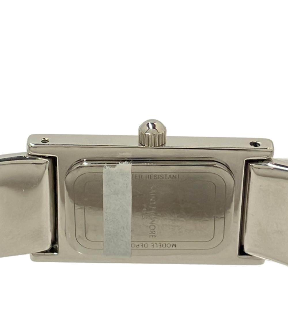 SAINT HONORE 腕時計 レディース クォーツ シェル文字盤 美品 SAINT HONORE 腕時計 クオーツ シェル レディース サントノーレ