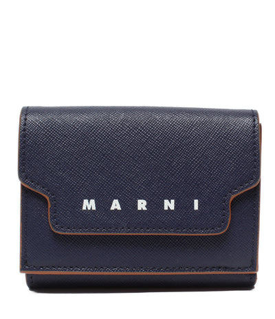美品 MARNI 三つ折り財布 レディース マルニ