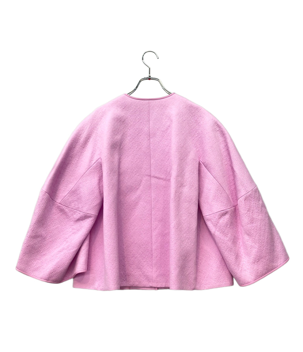 Drawer ノーカラージャケット 6522-299-0576 レディース SIZE 38 ドゥロワー