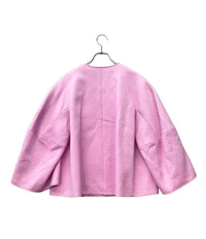 Drawer ノーカラージャケット 6522-299-0576 レディース SIZE 38 ドゥロワー