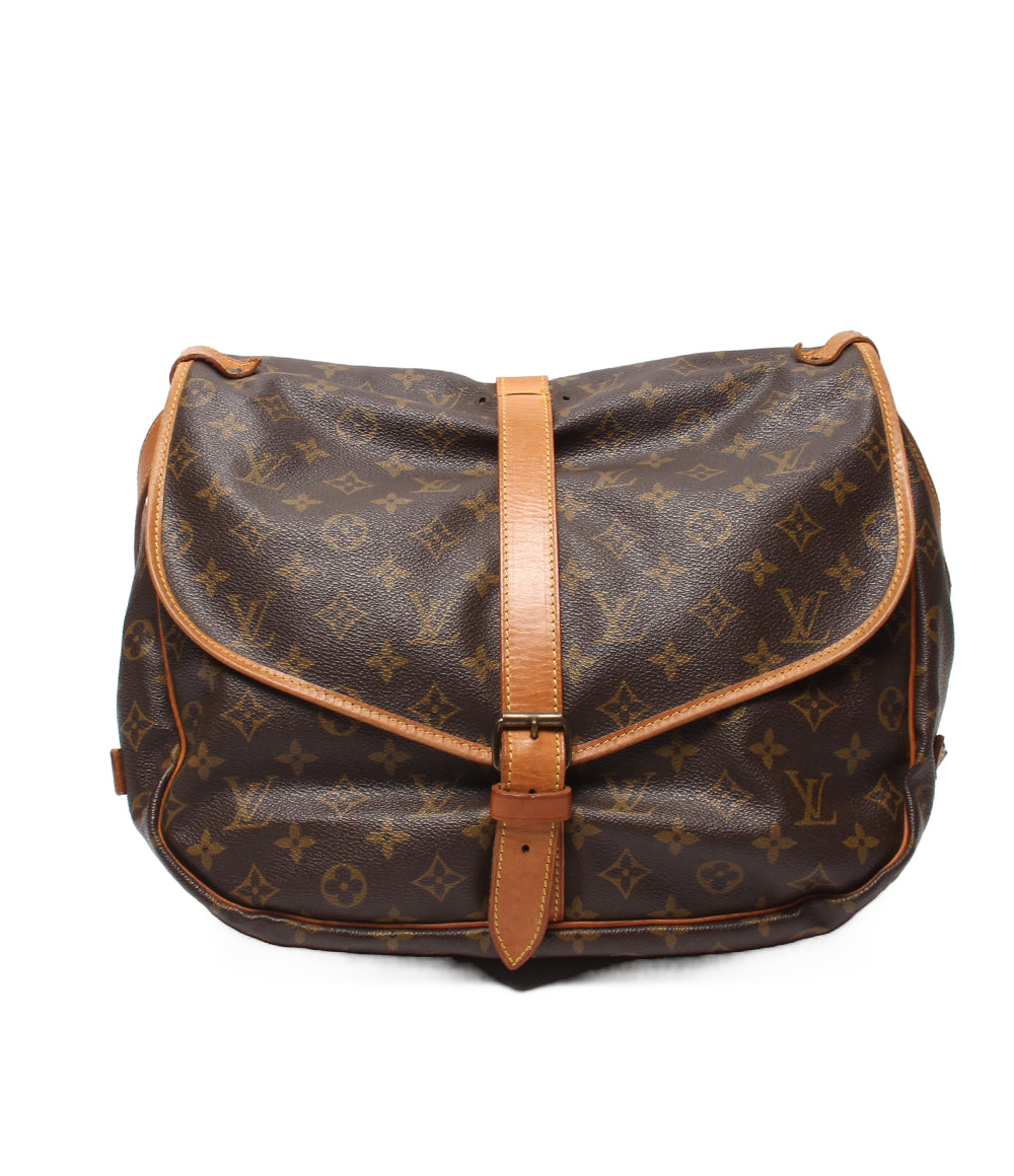 LOUIS VUITTON ショルダーバッグ 斜め掛け ソミュール35 モノグラム M42254 メンズ レディース ルイ・ヴィトン