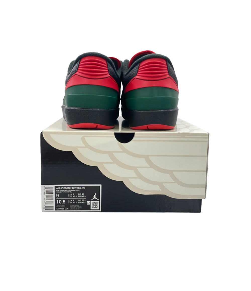 美品 NIKE ローカットスニーカー AIR JORDAN 2 RETRO LOW DV9956-006 メンズ SIZE 27.0 (L) ナイキ
