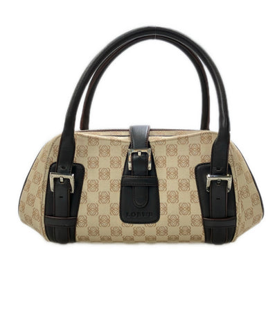 LOEWE ハンドバッグ センダ  アナグラム キャンバス レディース ロエベ