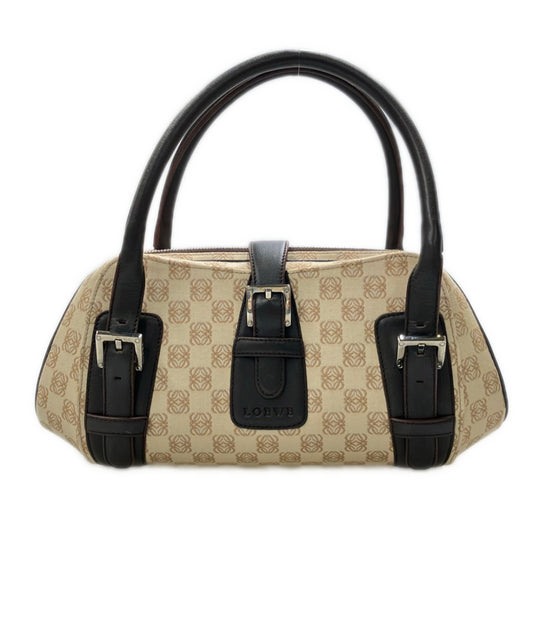 LOEWE ハンドバッグ センダ  アナグラム キャンバス レディース ロエベ