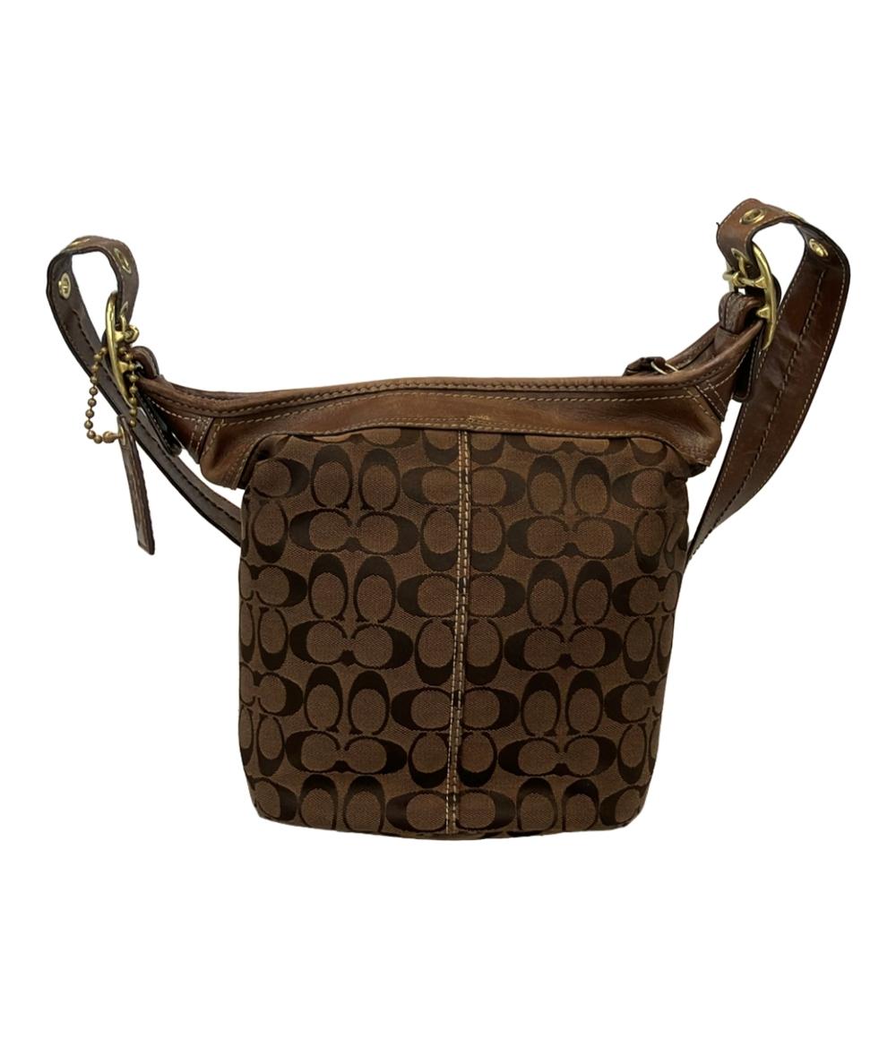 COACH ショルダーバッグ 肩掛け シグネチャー ブリーカー ダッフル 11437 レディース コーチ