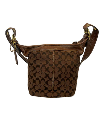 COACH ショルダーバッグ 肩掛け シグネチャー ブリーカー ダッフル 11437 レディース コーチ