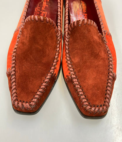 Salvatore Ferragamo パッチワークローファー スエード レディース SIZE 7 C (24.5cm) サルヴァトーレフェラガモ