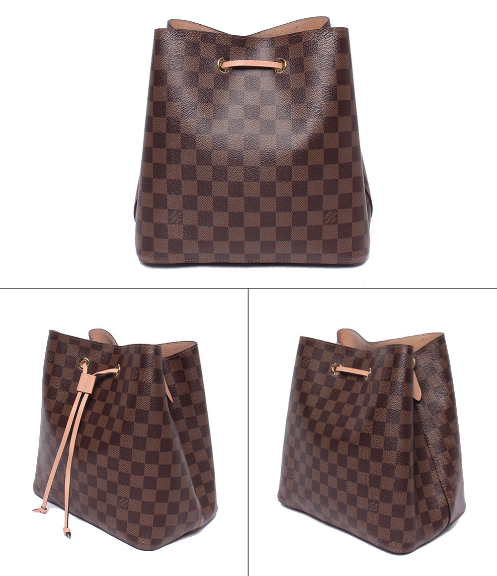 LOUIS VUITTON ショルダーバッグ 肩掛け 斜め掛け ネオノエ ダミエ エベヌ N40198 レディース ルイ・ヴィトン
