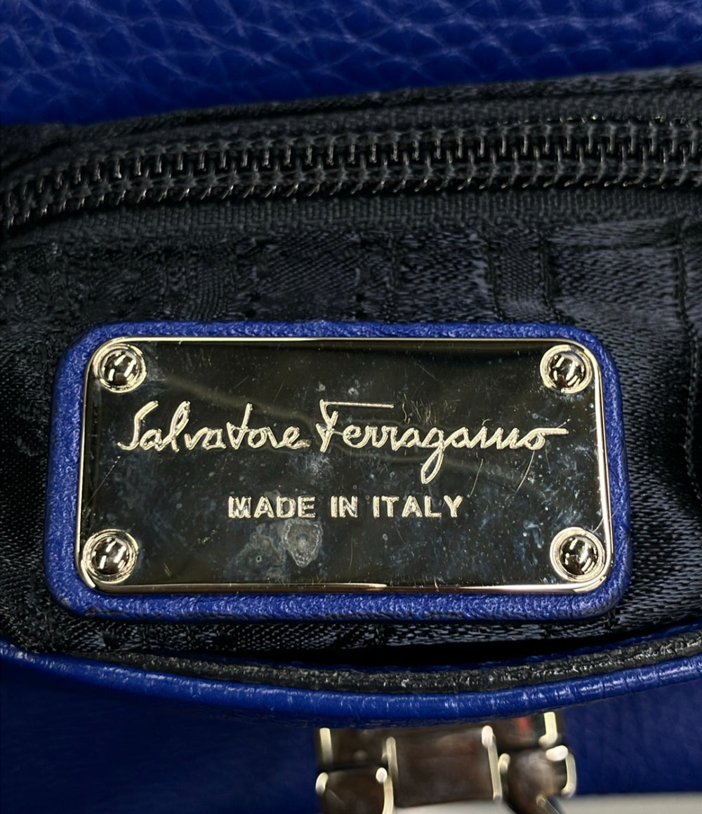 Salvatore Ferragamo ハンドバッグ ショルダーバッグ 2WAY 斜め掛け レザー ガンチーニ レディース サルヴァトーレフェラガモ