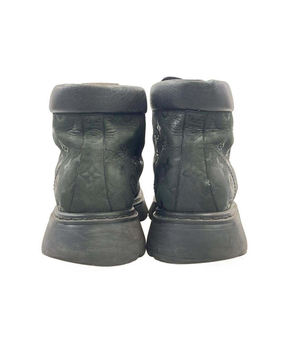 LOUIS VUITTON ショートブーツ モノグラムヌバック ボールドライン ×NBA メンズ SIZE 7 1/2 (26.5cm) ルイ・ヴィトン