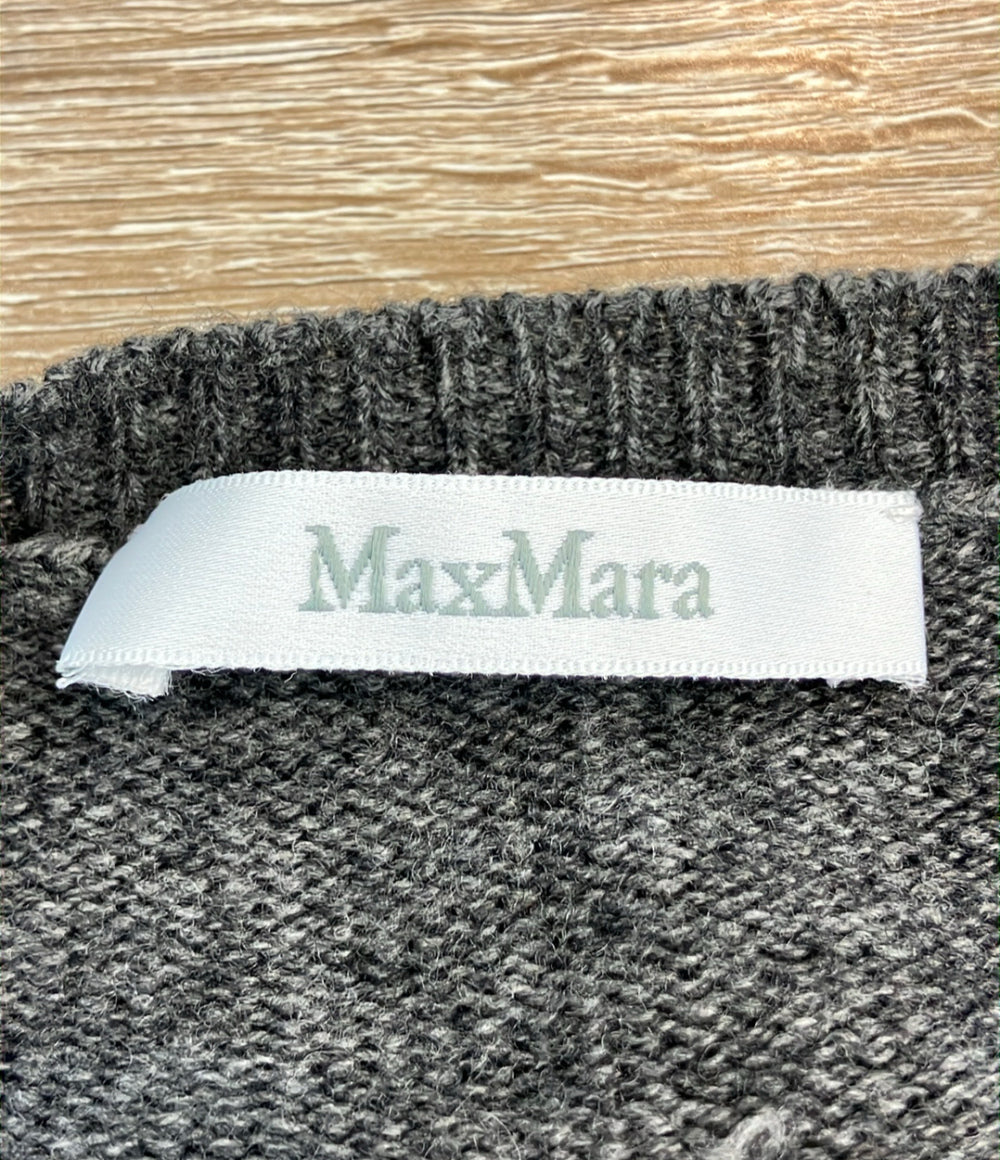 MAX MARA 長袖ニット カシミヤ クルーネック PALATO 2313660533 レディース SIZE S マックスマーラ