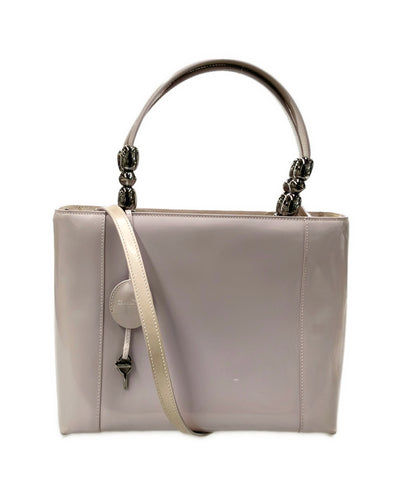 Christian Dior ハンドバッグ ショルダーバッグ 2WAY 肩掛け エナメル マリスパール レディース クリスチャンディオール
