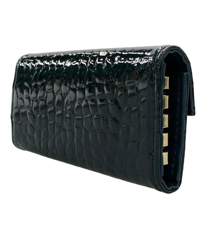 ANTEPRIMA 4連キーケース キーリング付き エナメル クロコ型押し レディース アンテプリマ