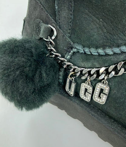 アグ ムートンブーツ チェーンロゴ レディース SIZE 22 (XS) UGG