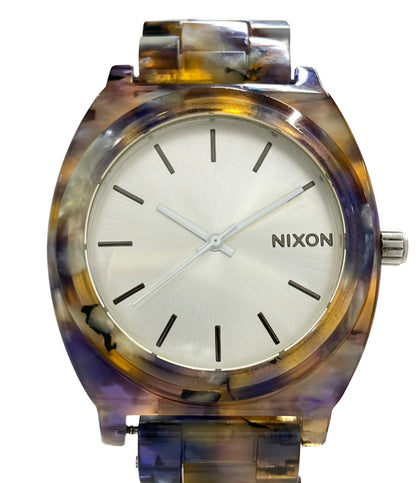 NIXON 腕時計 クオーツ シルバー メンズ ニクソン