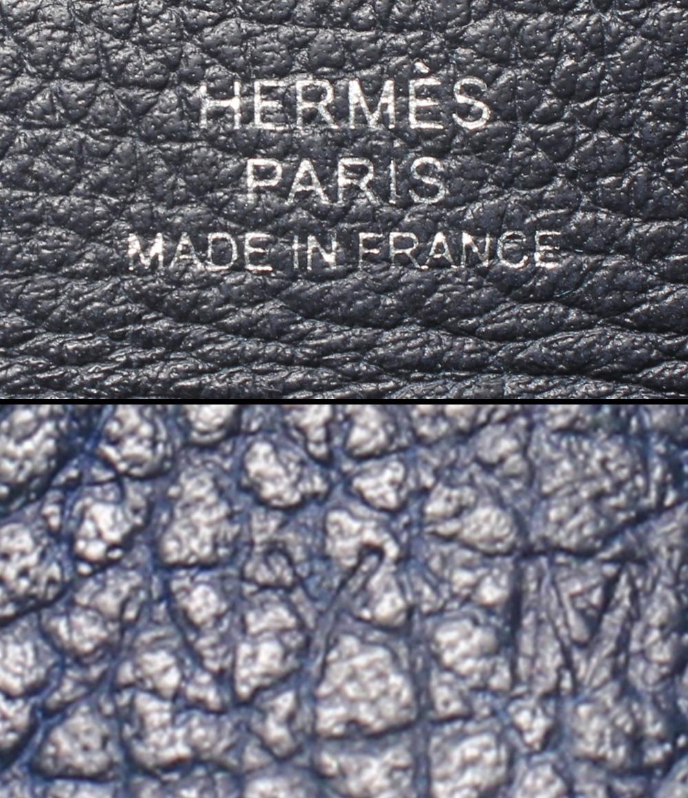 エルメス コインケース Y刻印 シルバー金具 バスティア レディース