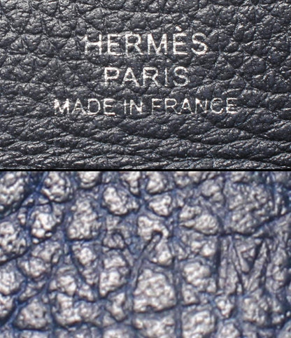 エルメス コインケース Y刻印 シルバー金具 バスティア レディース HERMES