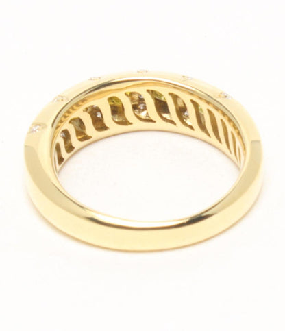 美品 リング 指輪 K18 ダイヤ 0.14ct 0.58ct レディース SIZE 12号