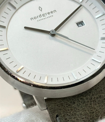 Nordgreen 腕時計 クオーツ ホワイト メンズ ノードグリーン