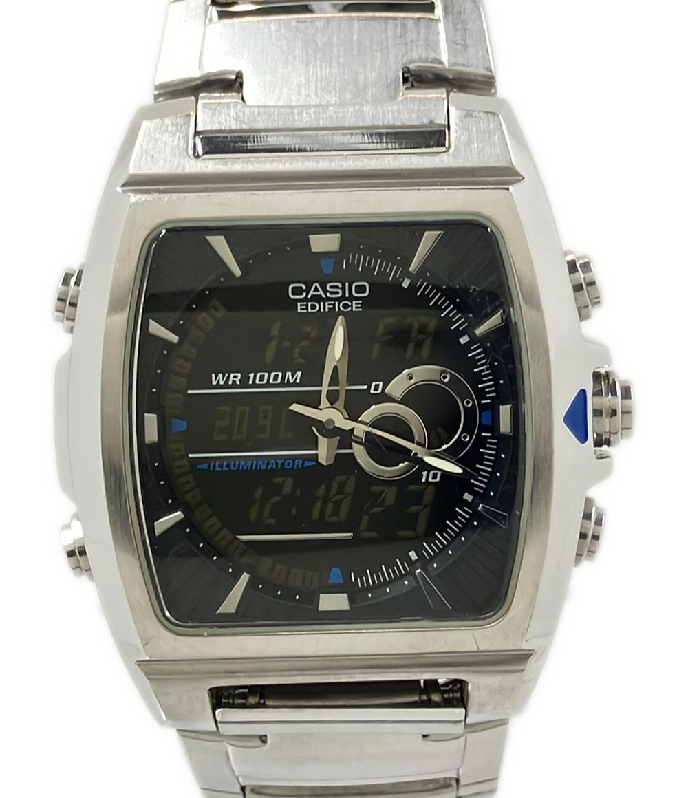 CASIO 腕時計 エディフィス EDIFICE クオーツ ブラック EFA-120 メンズ カシオ