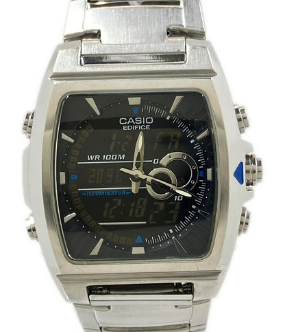 CASIO 腕時計 エディフィス EDIFICE クオーツ ブラック EFA-120 メンズ カシオ