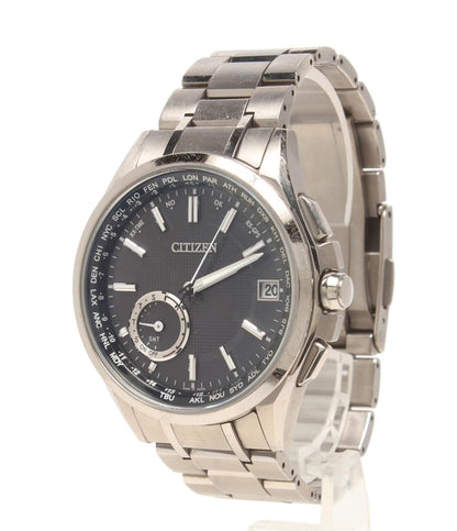 CITIZEN 腕時計 サテライトウエーブ GPS アテッサ ATTESA ソーラー ブラック F150-t021581 メンズ シチズン