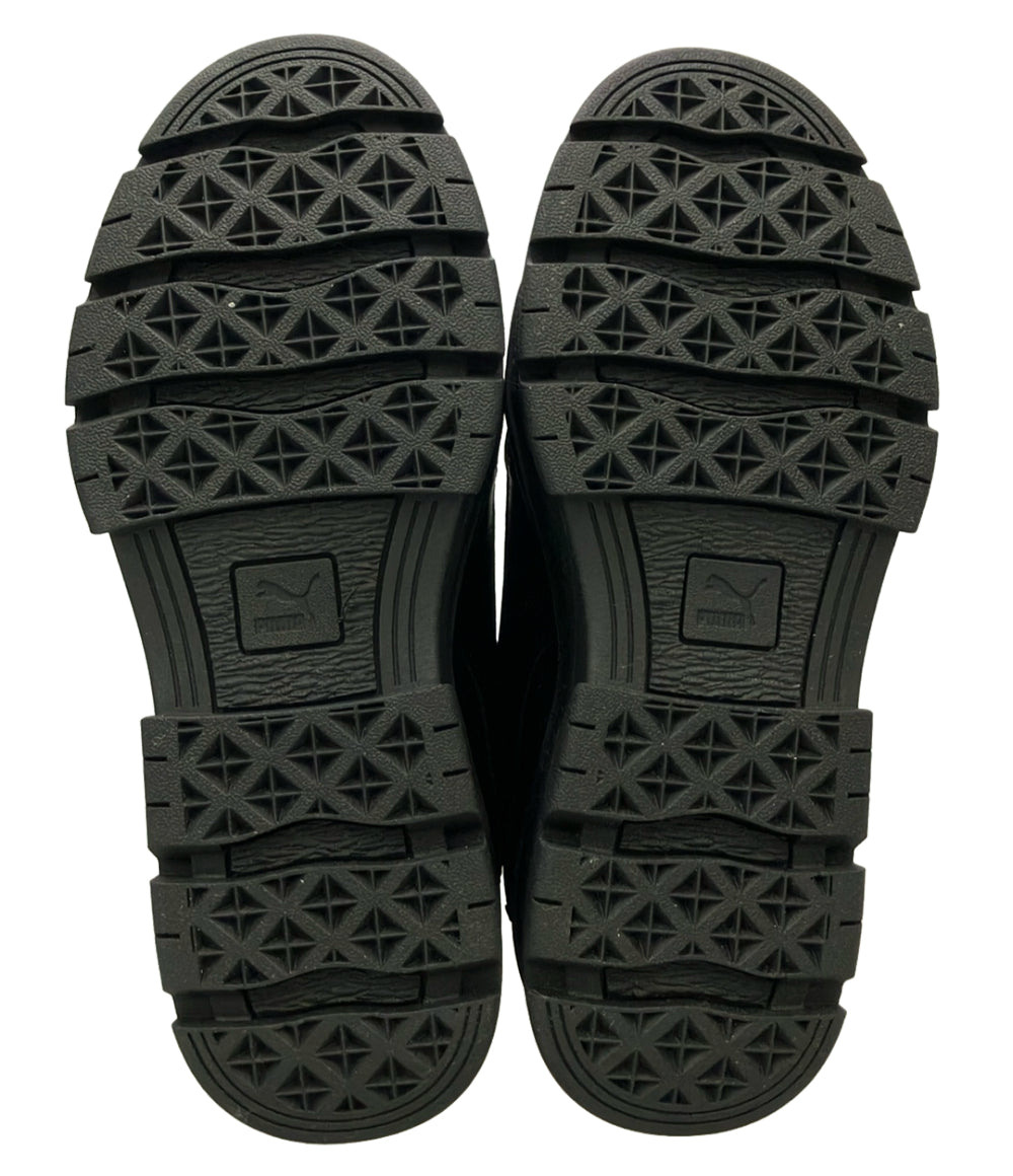 美品 PUMA ローカット厚底スニーカー リヴォ EMB 401145-01 レディース SIZE 24.0 プーマ