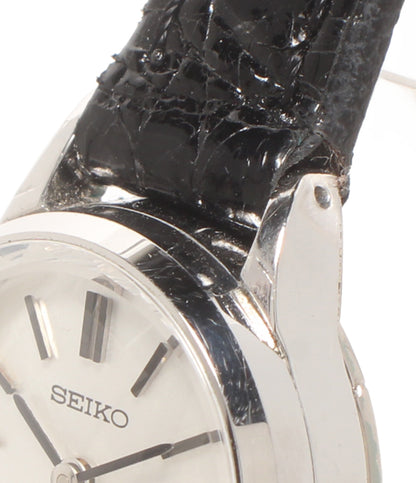 SEIKO 腕時計 手巻き ホワイト 1140－0060 レディース セイコー