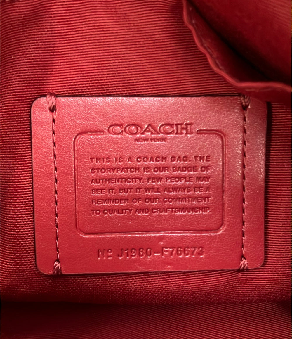 美品 COACH ショルダーバッグ 斜め掛け レザー F76673 レディース コーチ