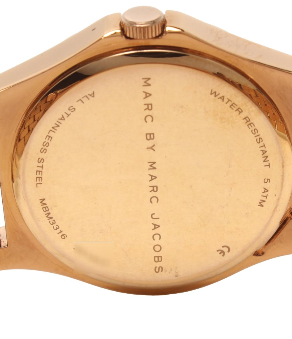 MARC BY MARC JACOBS 腕時計 ザ・スリム クオーツ ネイビー MBM3316 メンズ マークバイマークジェイコブス