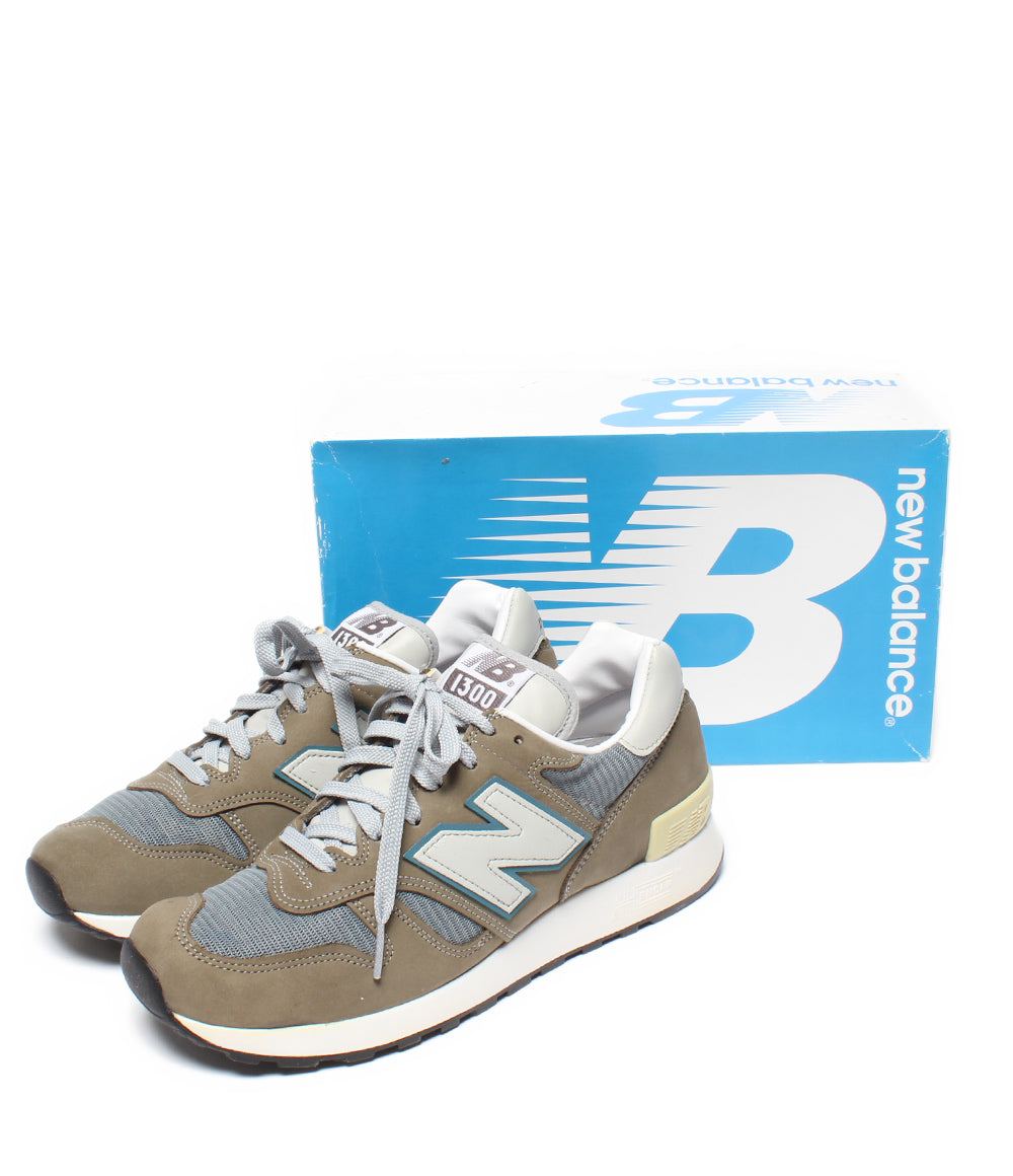 美品 NEW BALANCE ローカットスニーカー STEELBLUE M1300 JP2 メンズ SIZE 25.5 ニューバランス