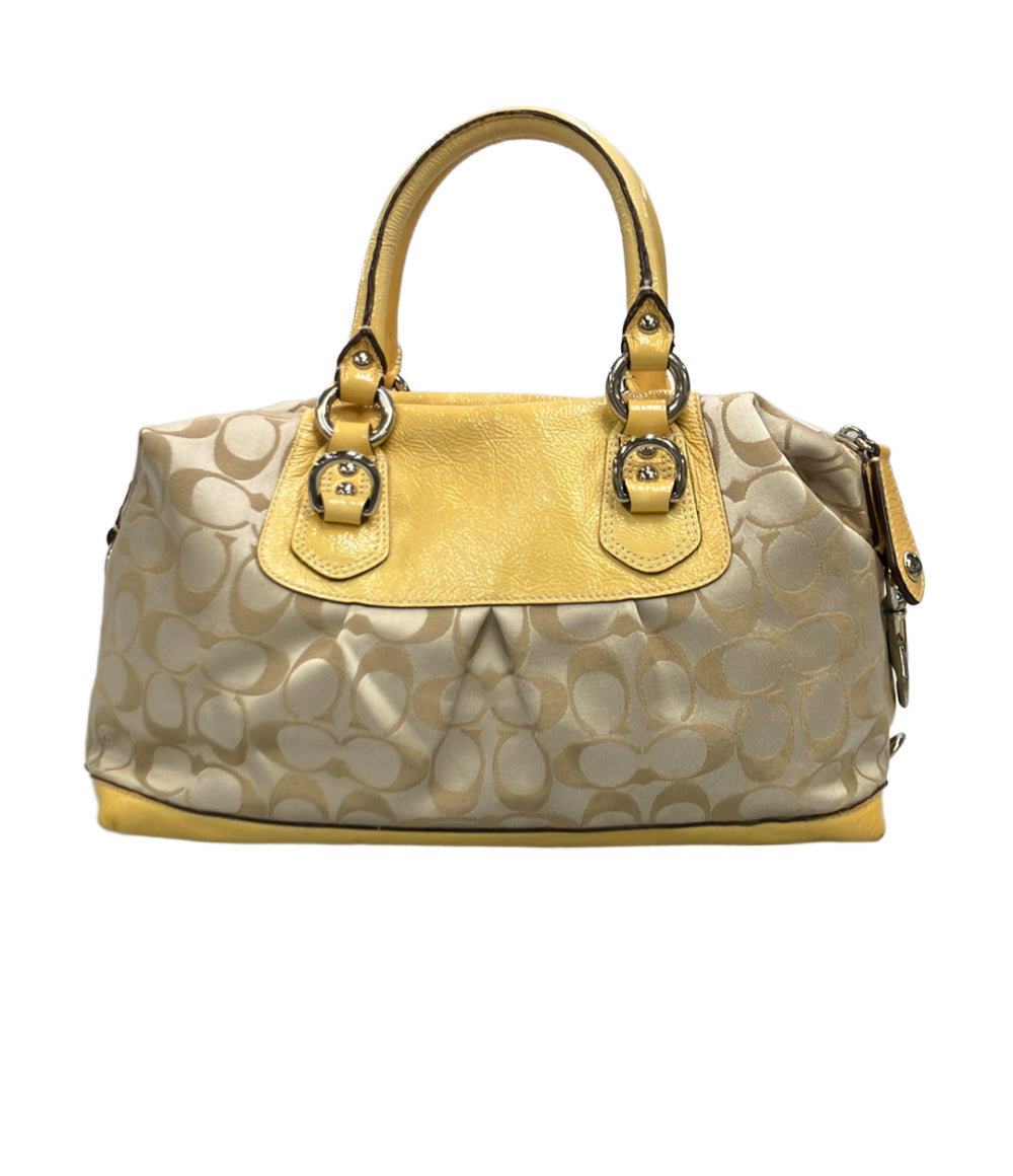 COACH 2WAY ハンドバッグ ショルダーバッグ 肩掛け シグネチャー F15443 レディース コーチ