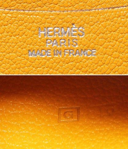 HERMES 手帳カバー □G刻印 シルバー金具 アジェンダPM レディース メンズ エルメス