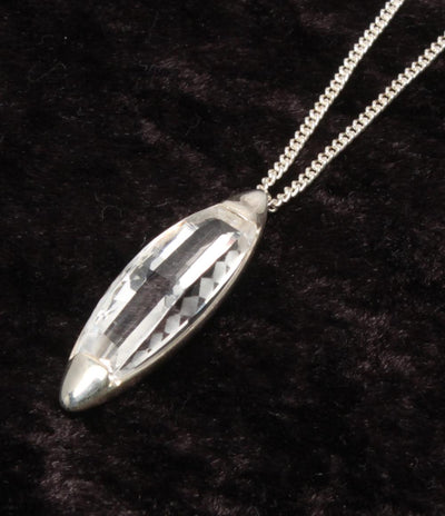 4℃ ネックレス SV 水晶 クォーツ レディース ヨンドシー