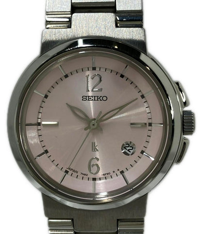 SEIKO 腕時計 クオーツ ピンク 7N82-6E00 レディース セイコー