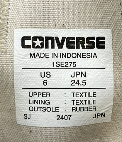 美品 CONVERSE ローカットスニーカー 1SE275 レディース SIZE 24.5 コンバース