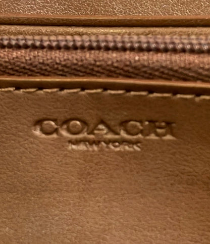 COACH ラウンドファスナー長財布 シグネチャー F54630 レディース コーチ