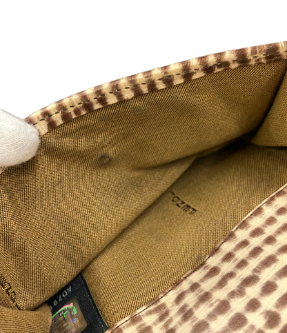 FENDI 二つ折り財布 Wホック ズッカ レディース フェンディ