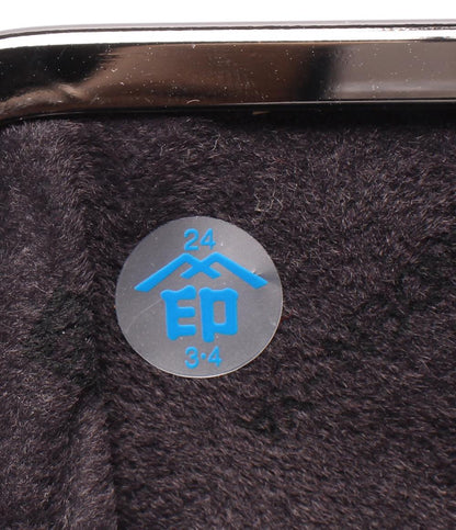 美品 インデンヤ がま口財布 トンボ柄 レディース INDEN-YA