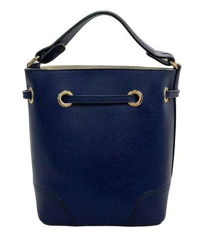 美品 Furla ハンドバッグ ショルダーバッグ 2WAY 斜め掛け ステイシー ミニ ドローストリング レディース フルラ