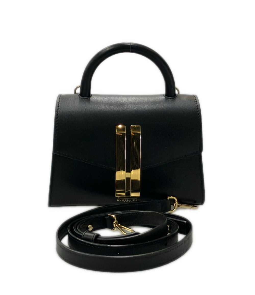 美品 DEMELLIER ハンドバッグ ショルダーバッグ 2WAY 斜め掛け レディース デメリエー