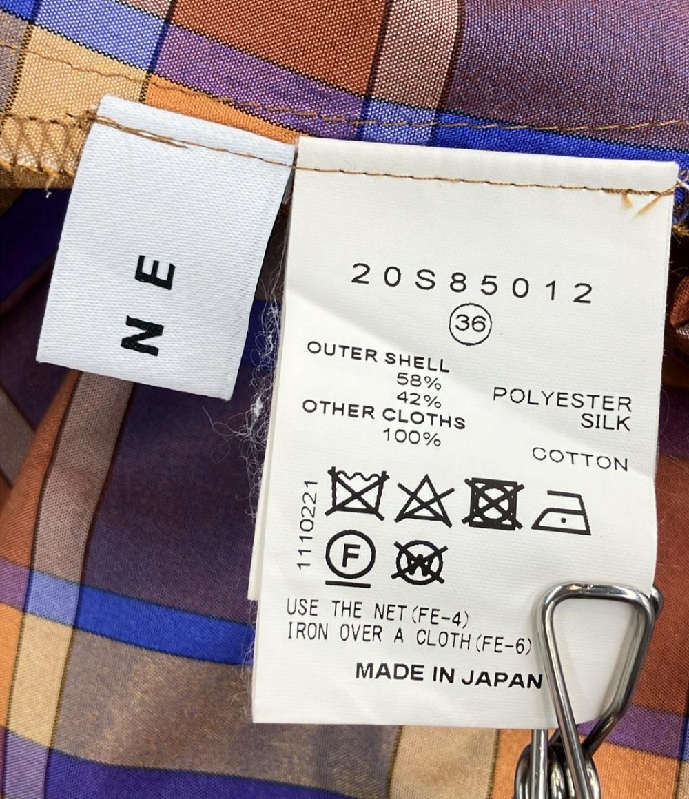 アイレネ 長袖ワンピース チェック レディース SIZE 36 (M) IRENE