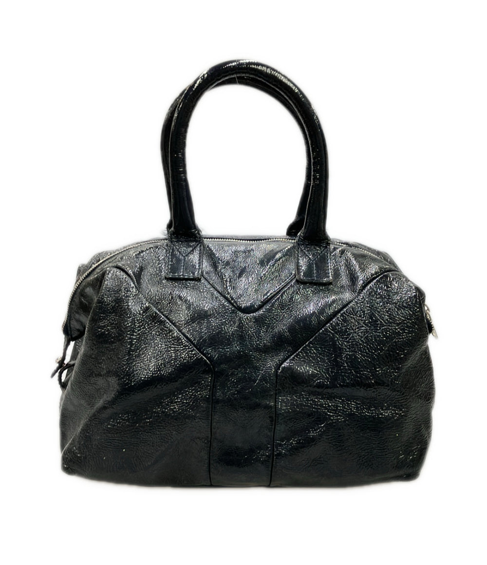 YVES SAINT LAURENT ミニボストンバッグ ハンドバッグ エナメル イージー 208315 213317 レディース イヴ・サンローラン