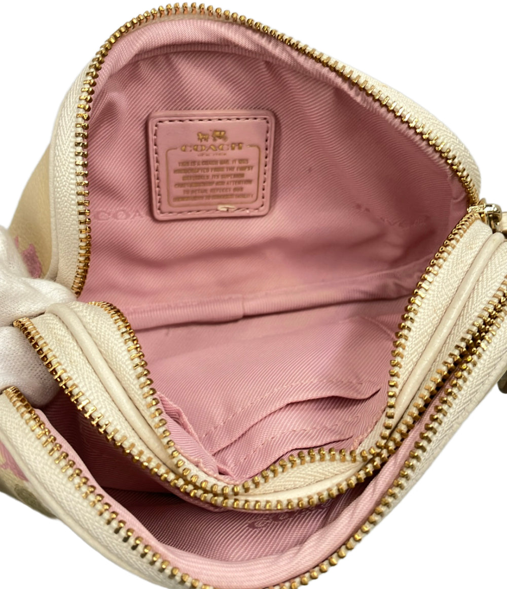 COACH ショルダーバッグ 斜め掛け 花柄 フラワープリント クロスボディ 65231 レディース コーチ