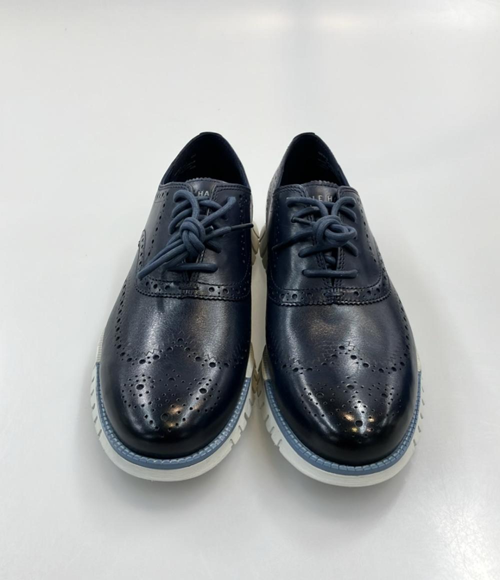 美品 COLE HAAN ZERO GRAND ドレスシューズ ウィングチップ オックスフォード メンズ SIZE 9 M (L) コールハーン ゼロ グランド