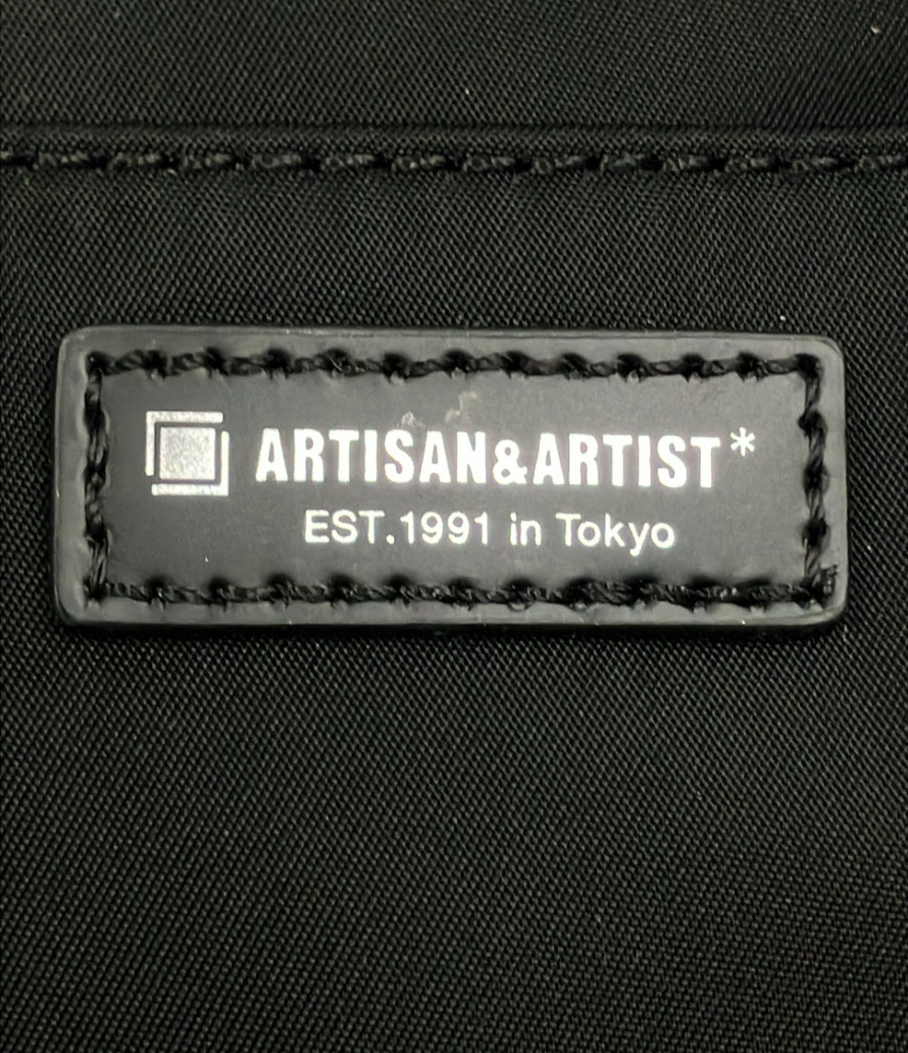 美品 ARTISAN&ARTIST 2way ハンドバッグ ショルダーバッグ 斜め掛け レディース メンズ アルティザン アンド アーティスト