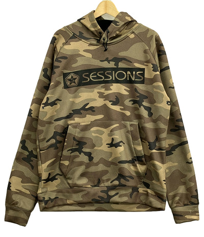 セッションズ プルオーバーパーカー カモフラ柄 メンズ SIZE L (L) SESSIONS