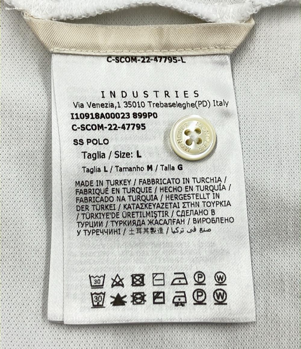モンクレール 半袖ポロシャツ C-SCOM-22-47795 メンズ SIZE L MONCLER